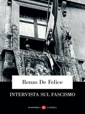 cover image of Intervista sul fascismo